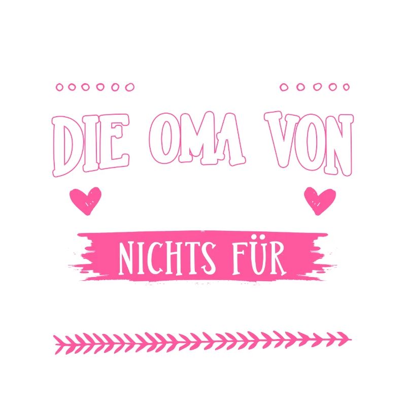 Oma Shirt · Großmutter · 2 Enkel · schwache Nerven