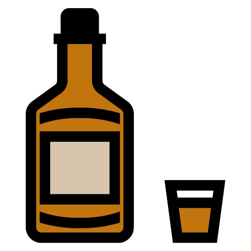 Whiskey bottle, whiskey bottle