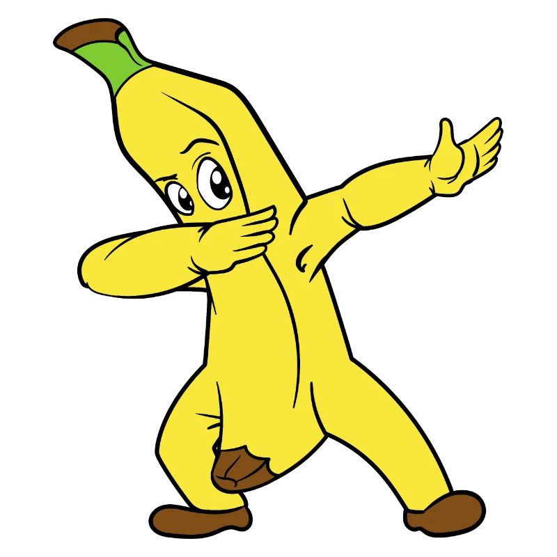 Dabbing Dab Banane