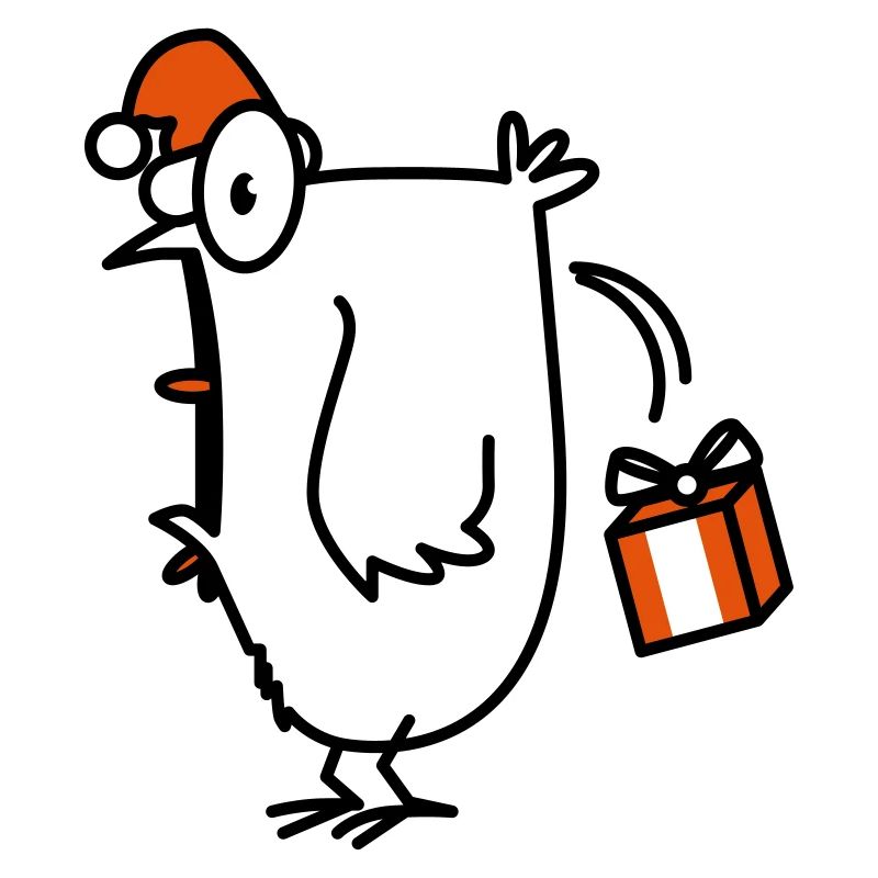 christmas chick crazy chicken