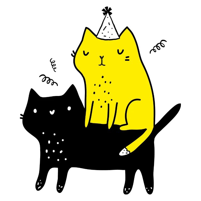 Katzengeburtstag.