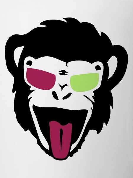 gorilla monkey head bezel