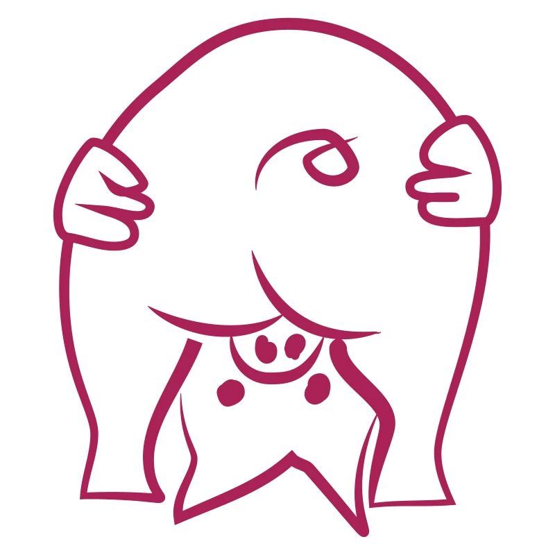Cochon courbé