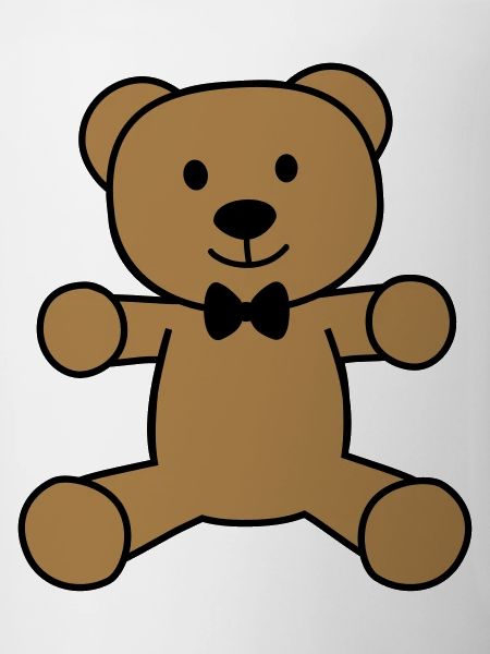 teddy bear with bow tie
