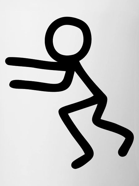 Laufendes Strichmännchen