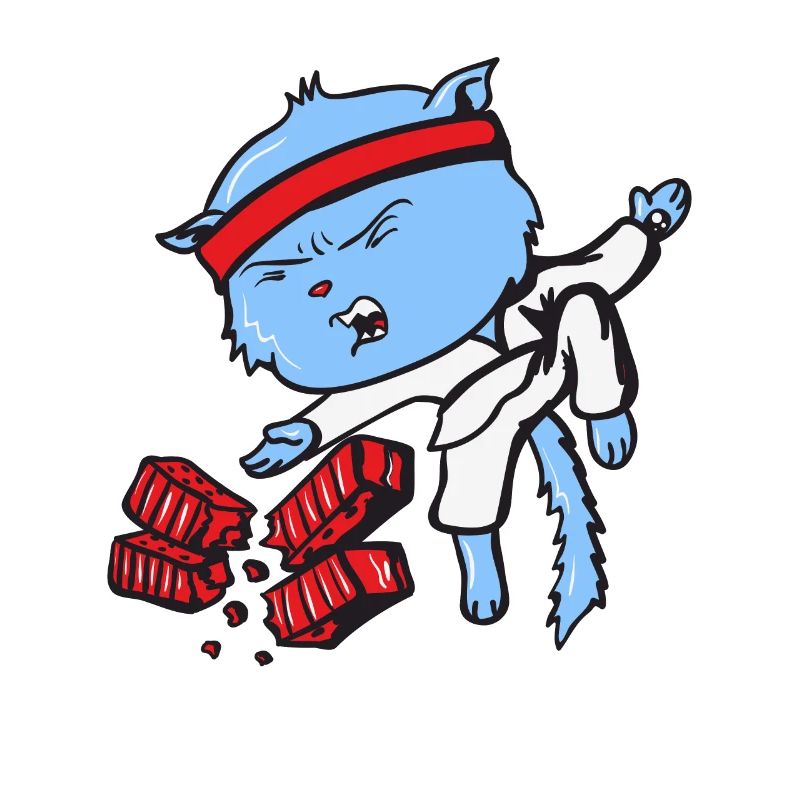 Karate Katze