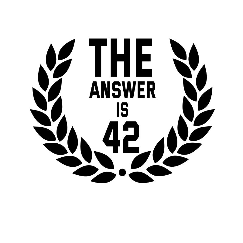 The Answer Is 42. The answer is 42.