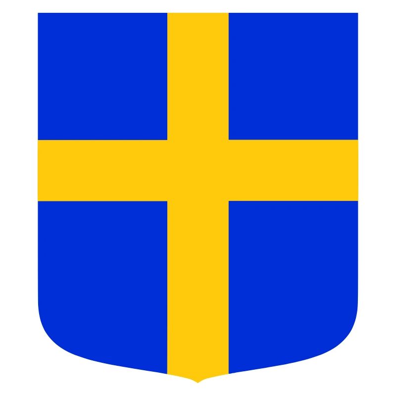 Shield flag Sweden