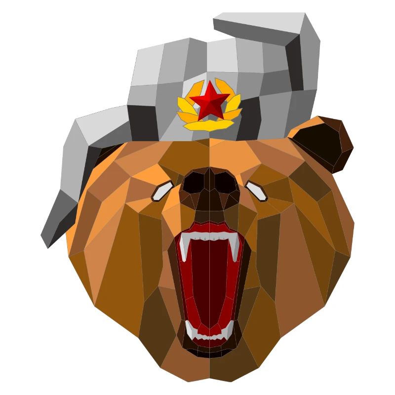 Bär mit Uschanka
