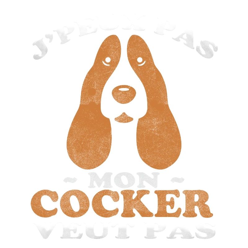 Mon cocker veut pas