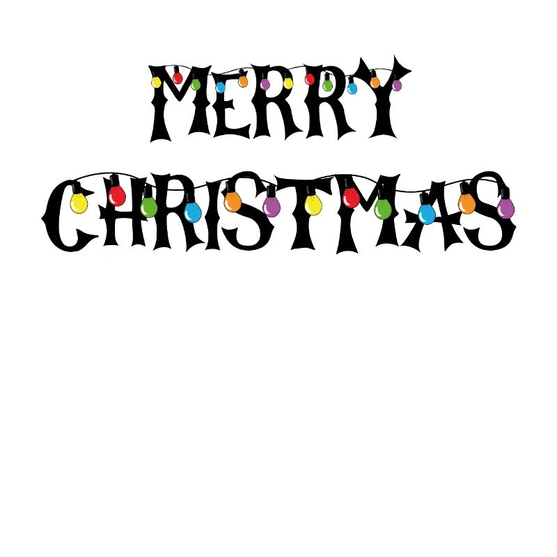 Merry Christmas String lights gift