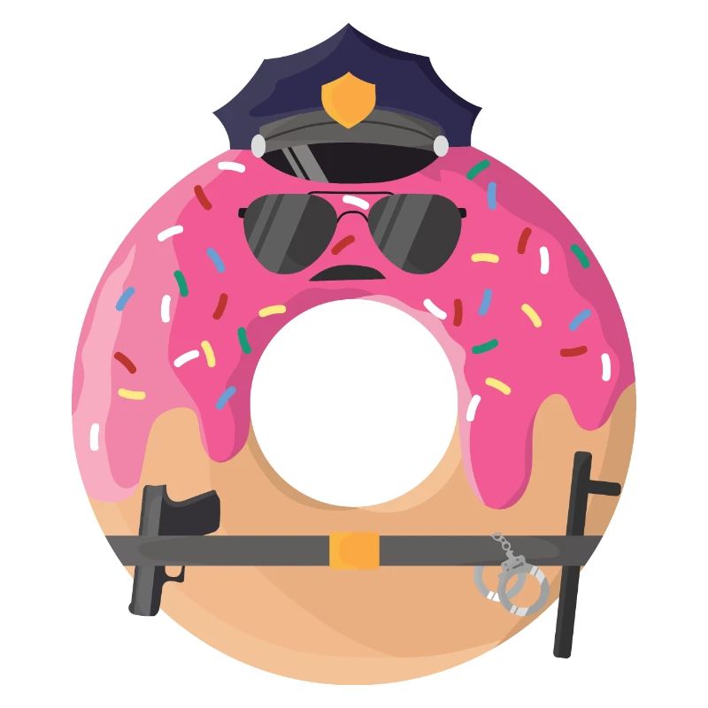 Agent Donut - Policier Donut