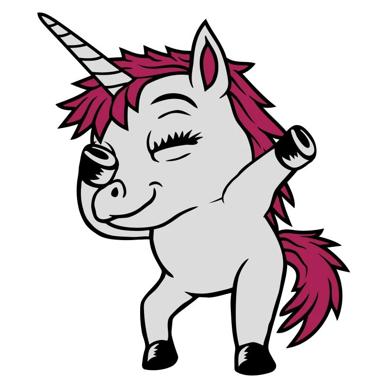 Party Unicorn Dabbing Dance