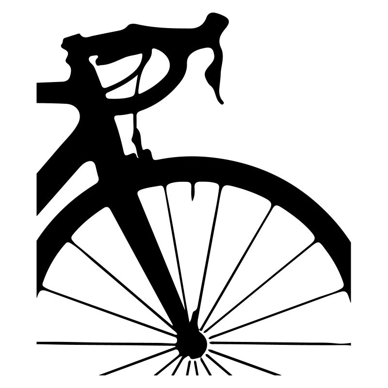 découpe de vélo de route
