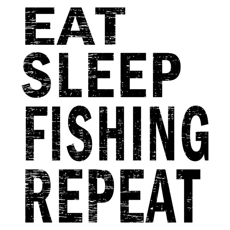 Manger du sommeil pêche répéter pour les amateurs de pêche
