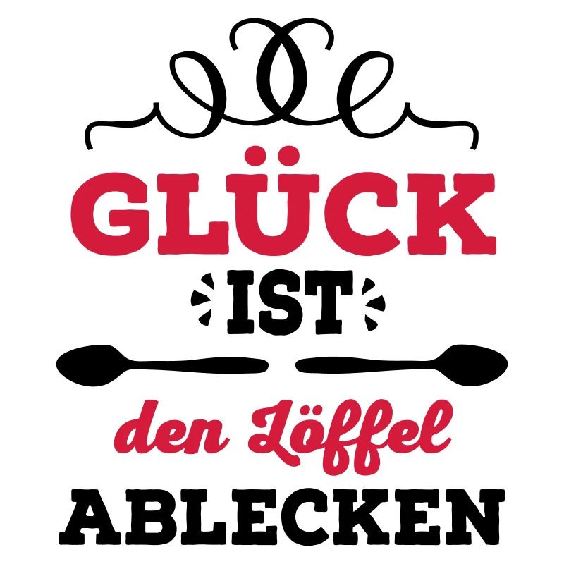 Löffel ablecken