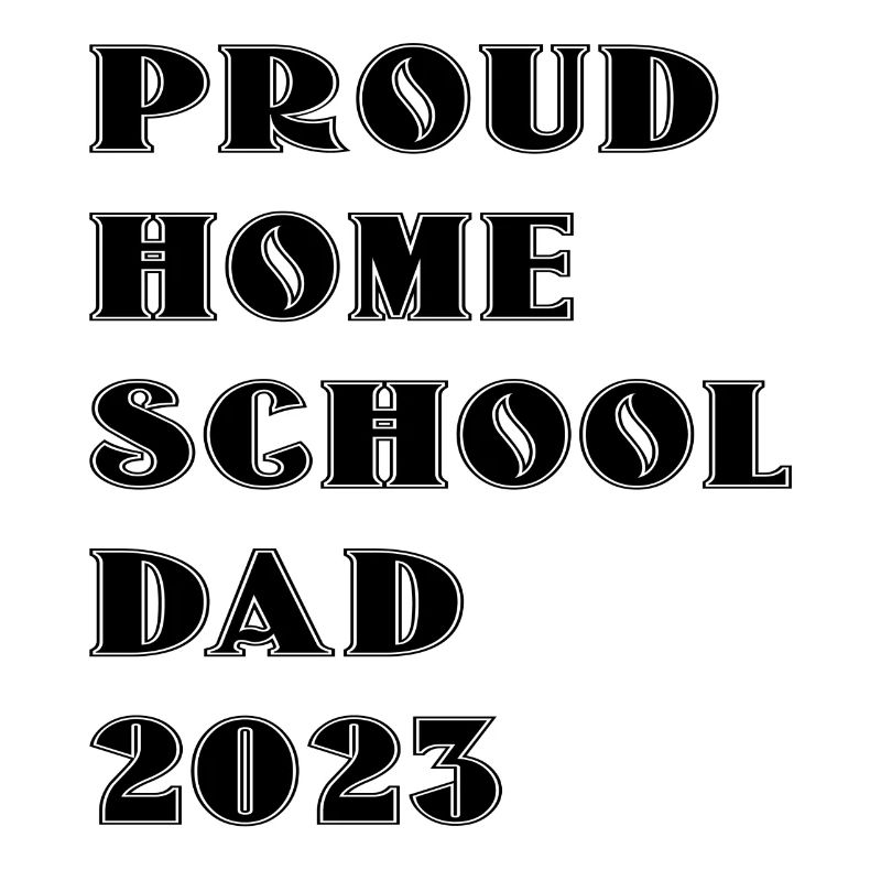 Fier papa d’école à la maison 2023
