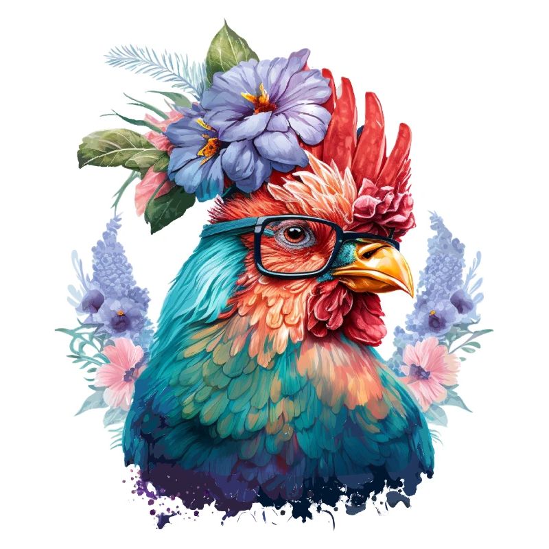 Funny Rooster