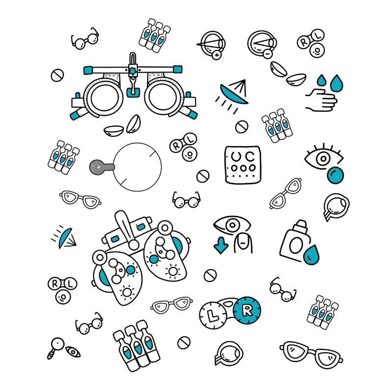 Optometrist, Ophthalmologist, Lens Optician, Eye Foropter