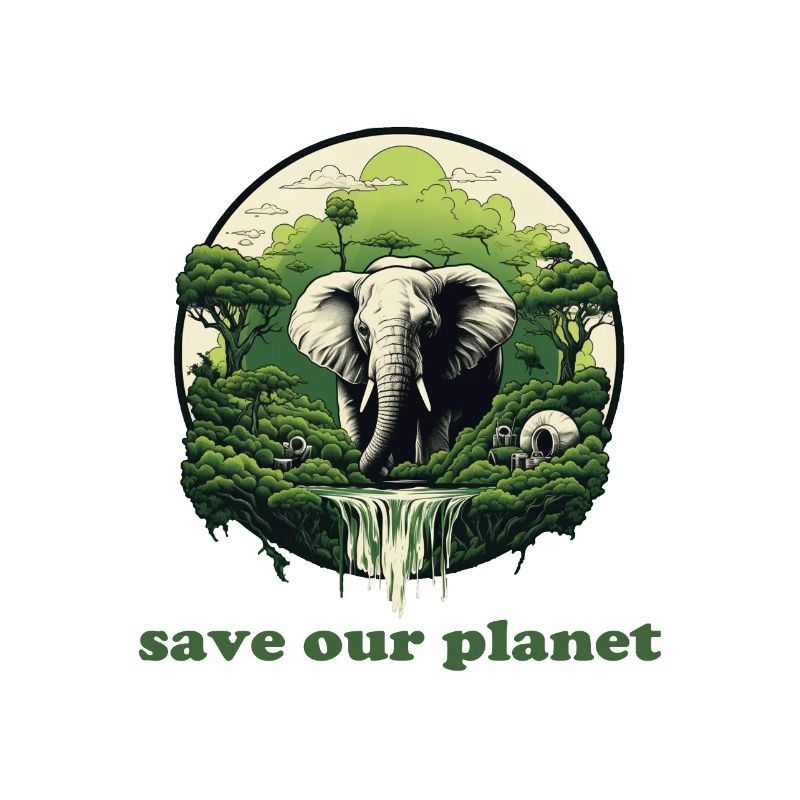 Save our planet - Environmental protection Climate protection