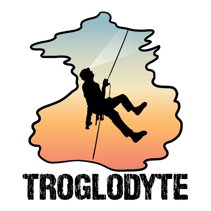 Troglodyte Funny Caving - Cave Explorer Speleology