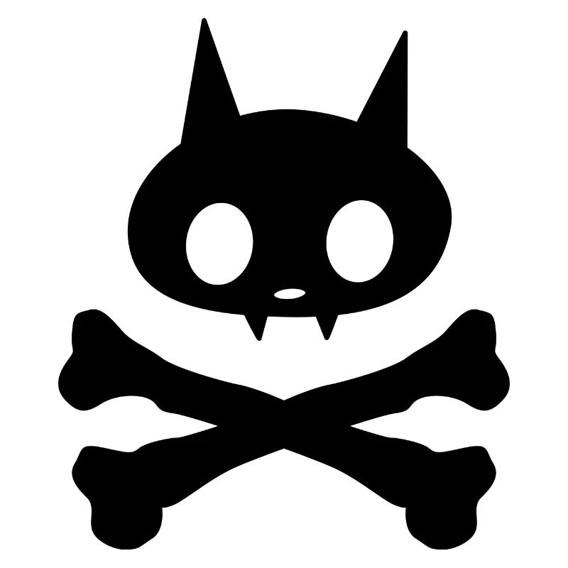Chat squelette