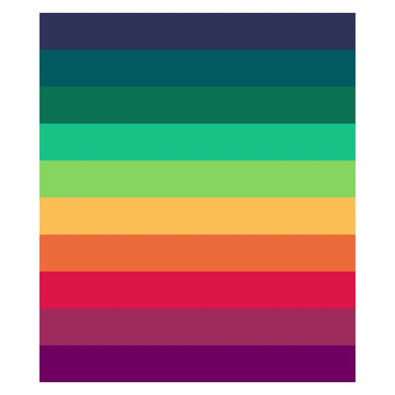 Regenbogen Fläche
