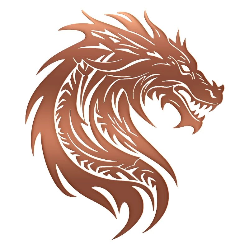 Fantasy Drache Anime Drachenkopf Mythisches Reptil
