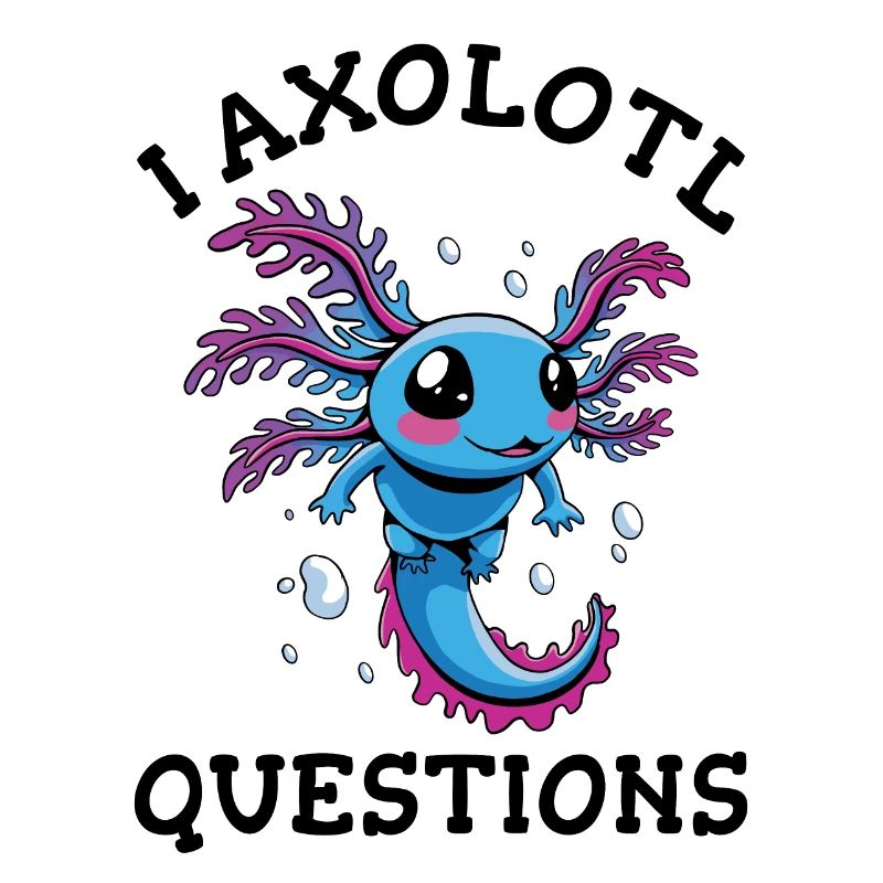 Axolotl pose beaucoup de questions