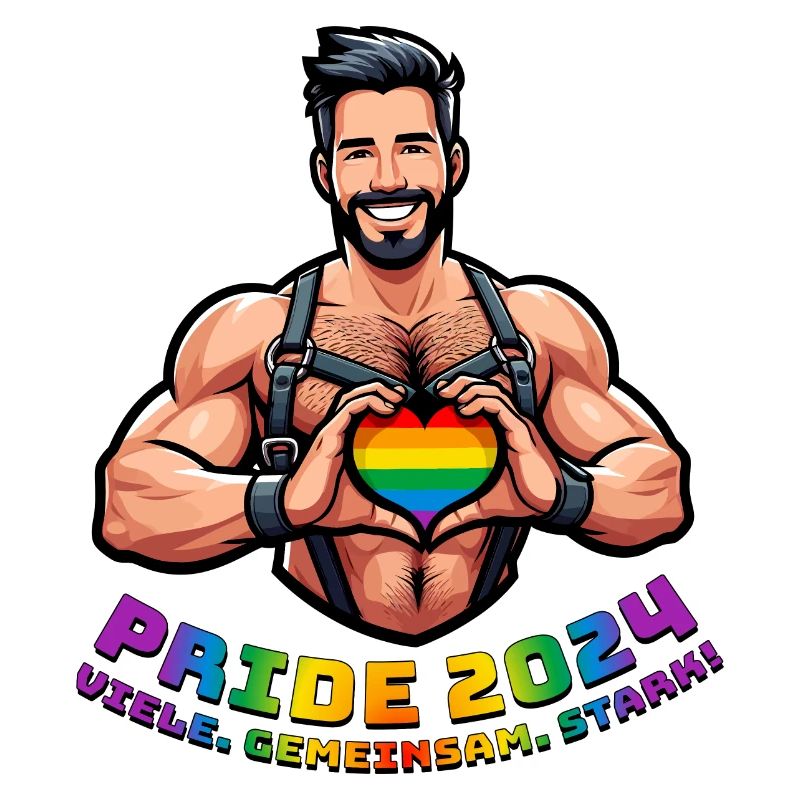 Pride 2024 - Viele. Gemeinsam. Stark!