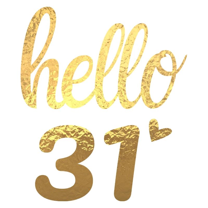 Hello 31 doré