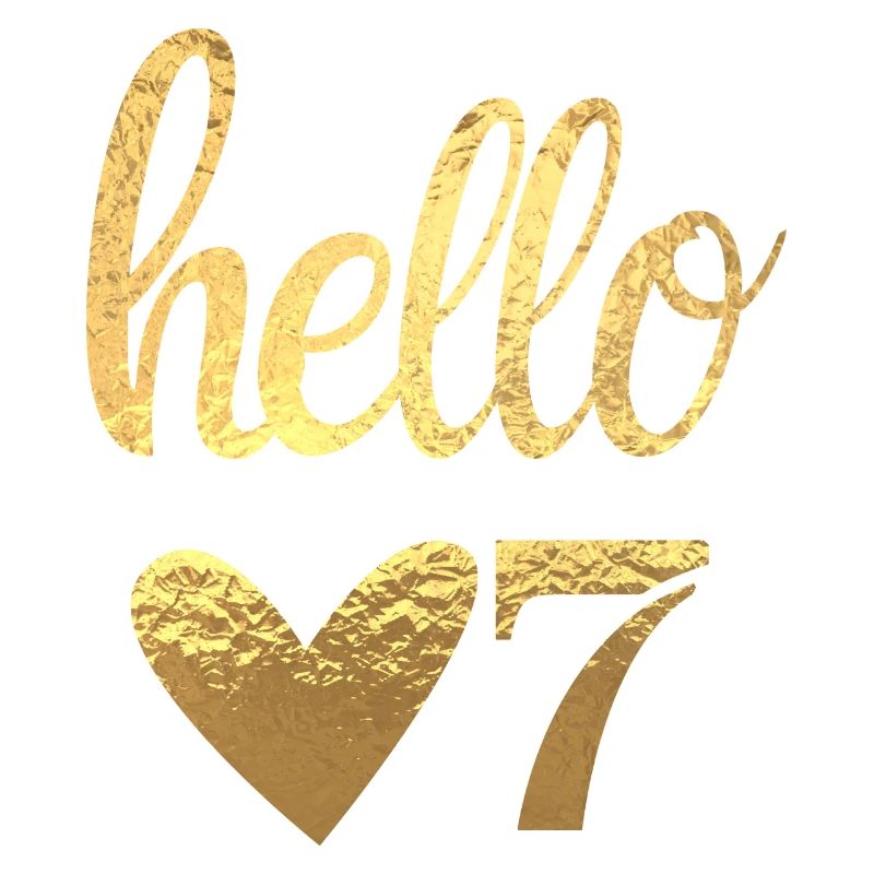 Hello 7 doré