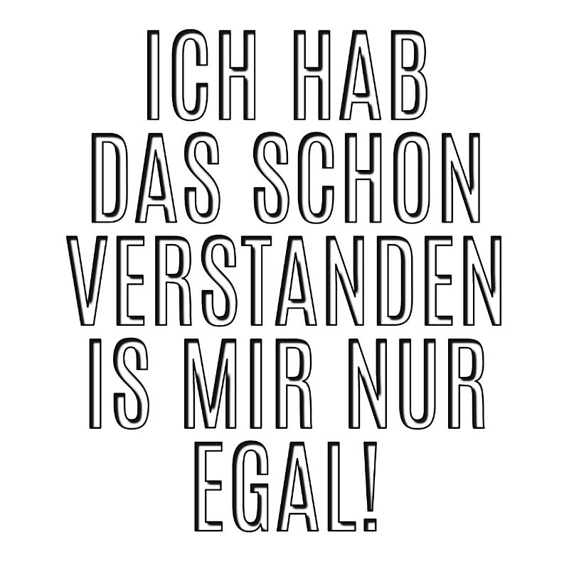 I already understood that, I just don't care