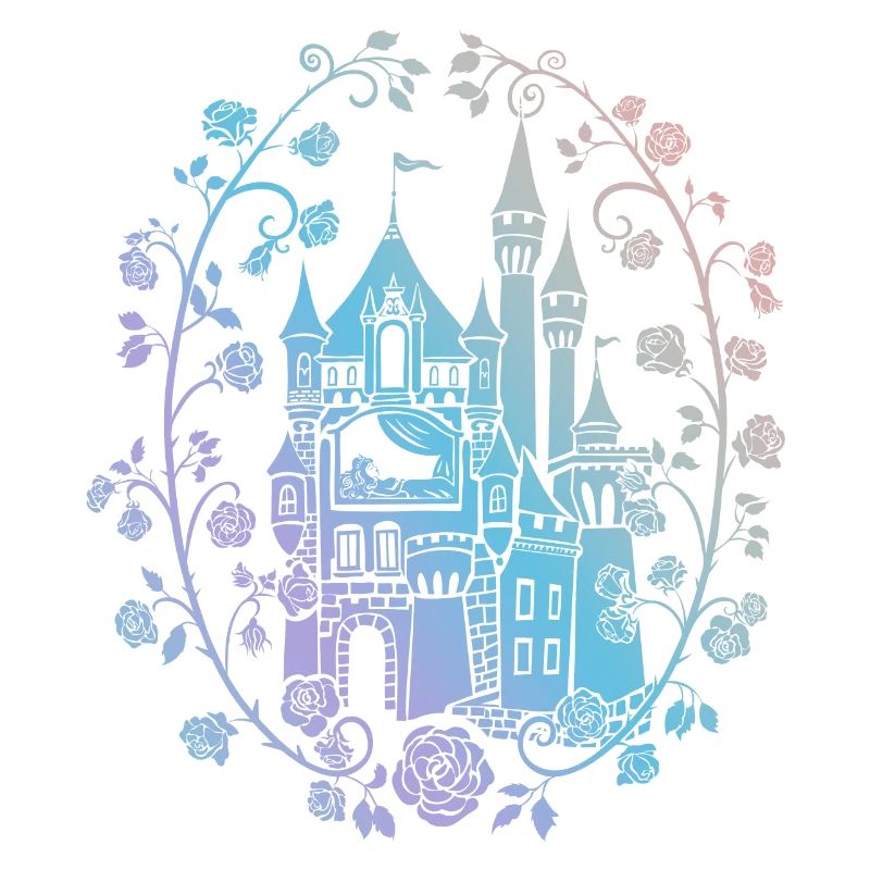 Fairytale Castle Rose Tendrils