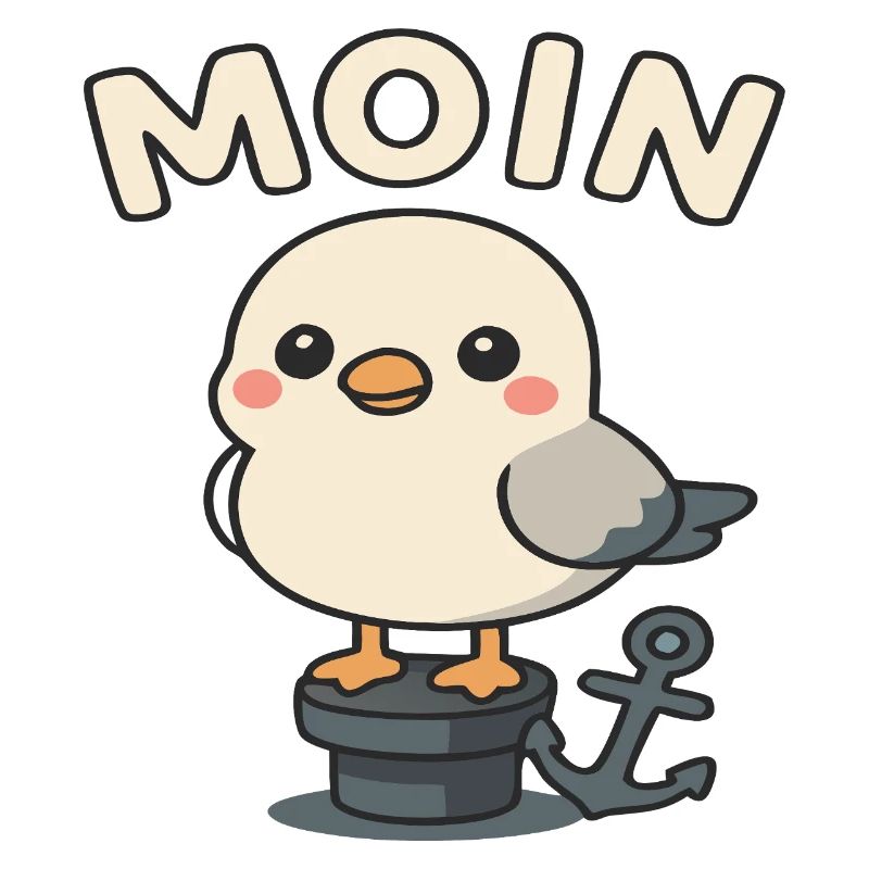 Moin - Design de mouette