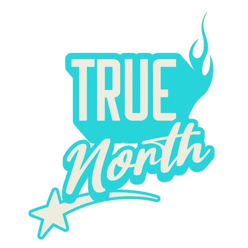 True North Inspirational Graphic Design