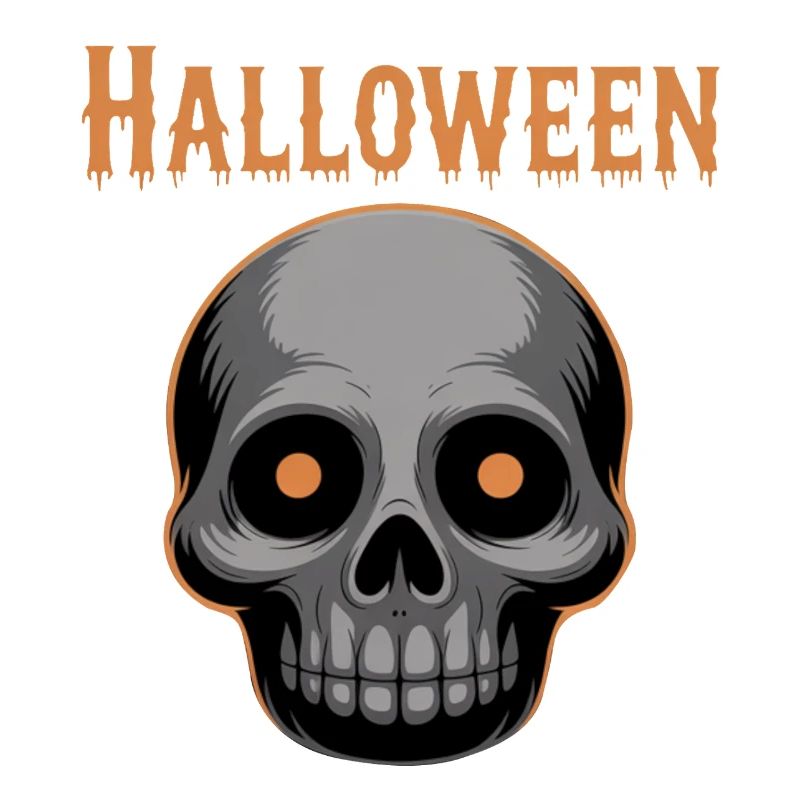 Halloween Skull Graphic