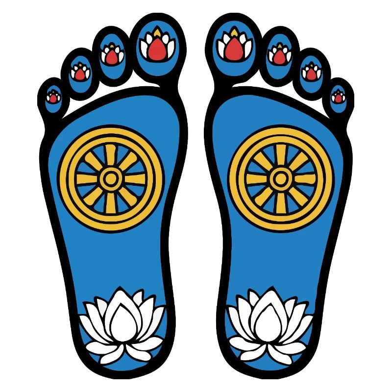 Pieds de Bouddha