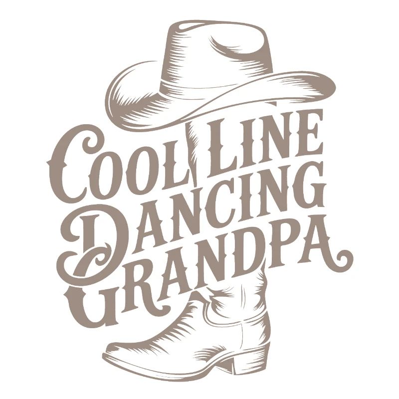 Cooler Line Dance Großvater