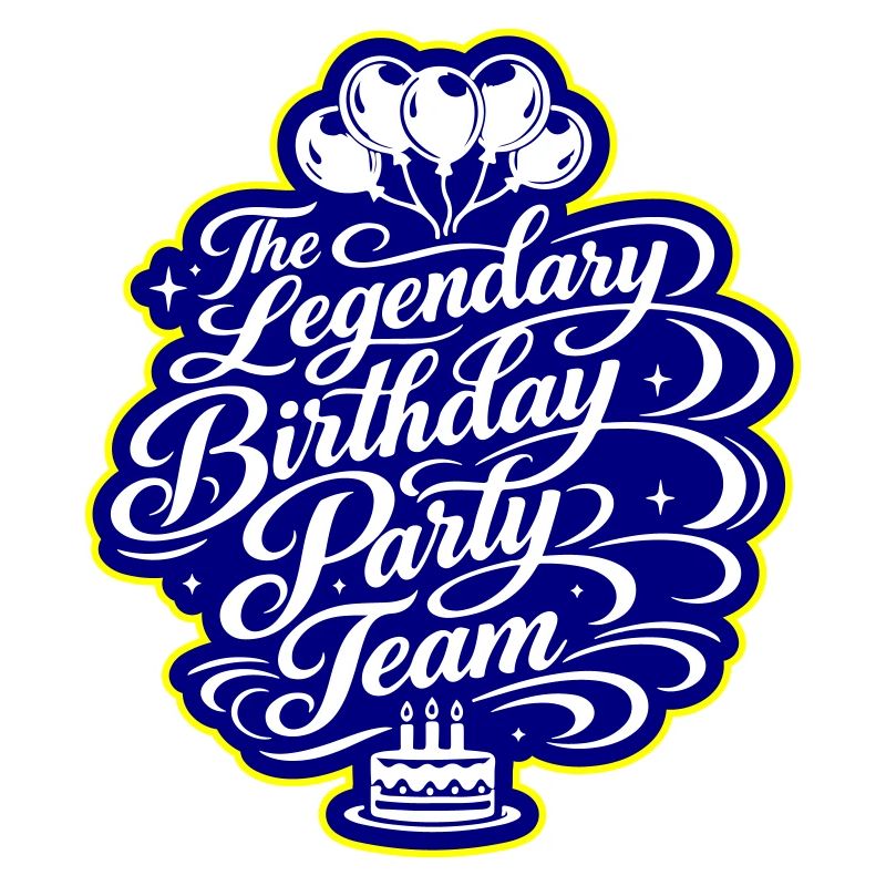 Geburtstag Party Team Spruch