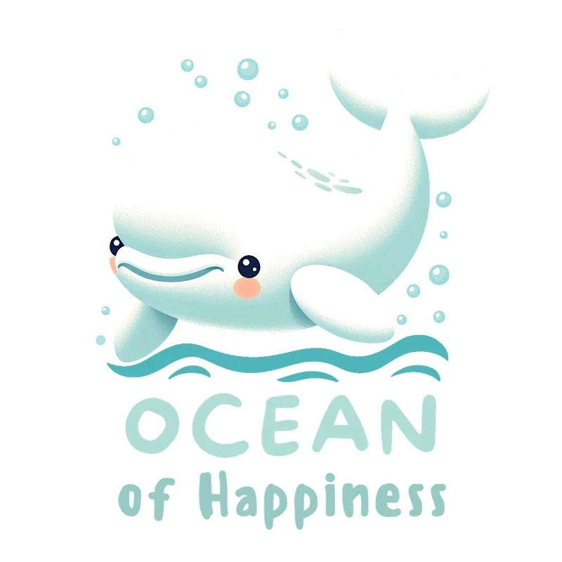 La baleine blanche dans l’océan du bonheur