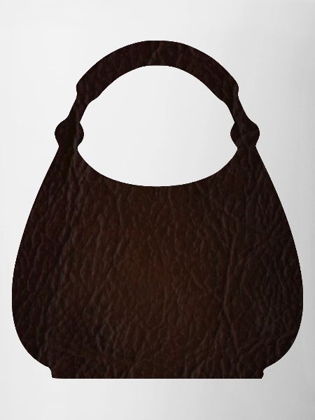 Braune Ledertaschentextur