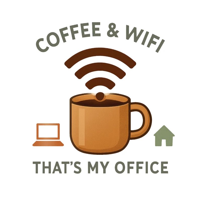 Café WiFi c'est mon bureau - télétravail