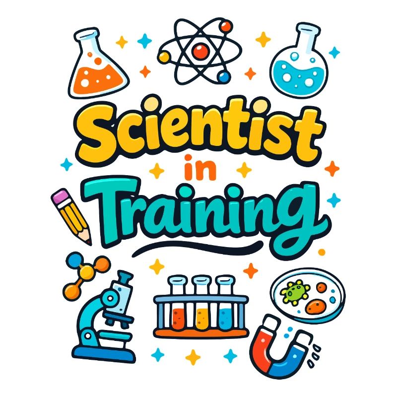 Young scientist in training