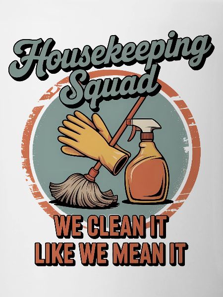 Funny Cleaning Design