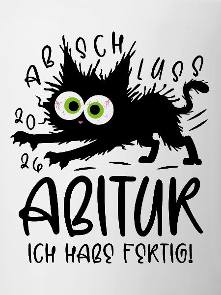 Abitur 2026 I'm done cat