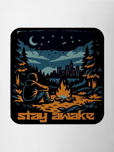 Stay Awake Campfire Night