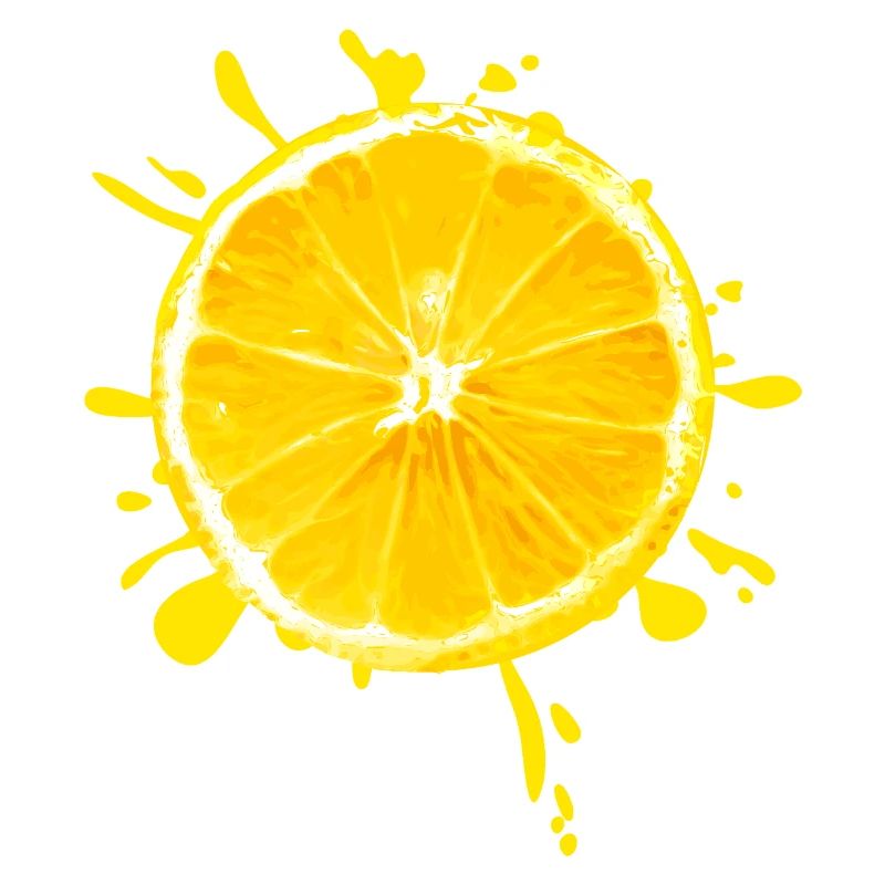 Jaune éclaboussure d’agrumes