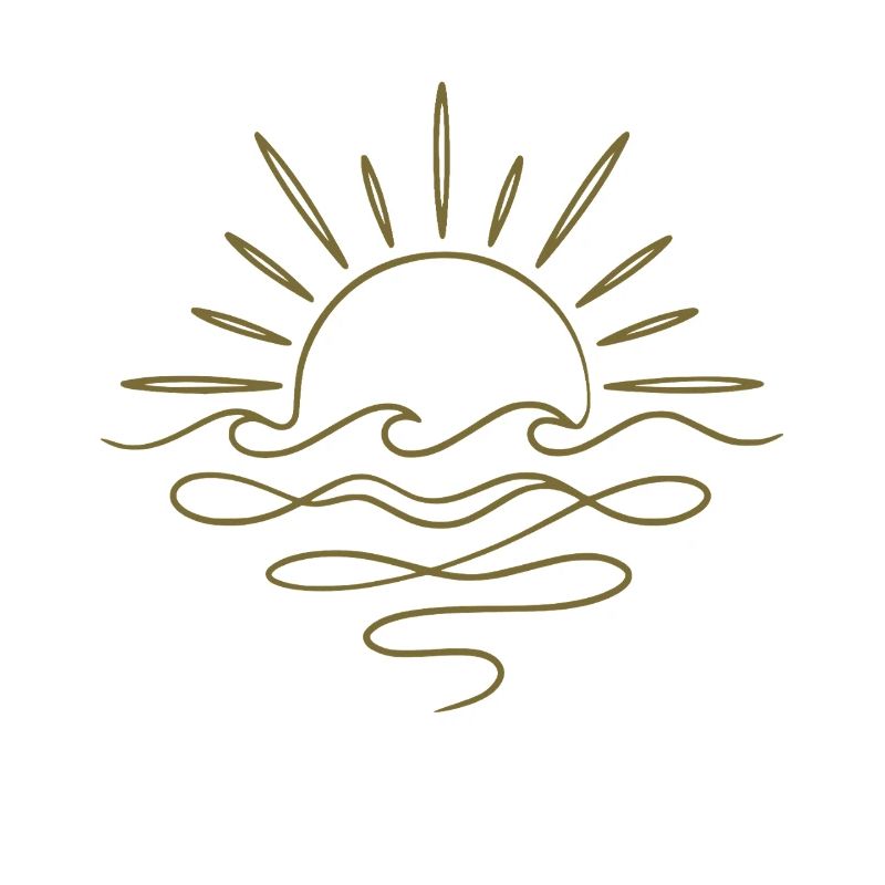 Boho Sonne und Meer