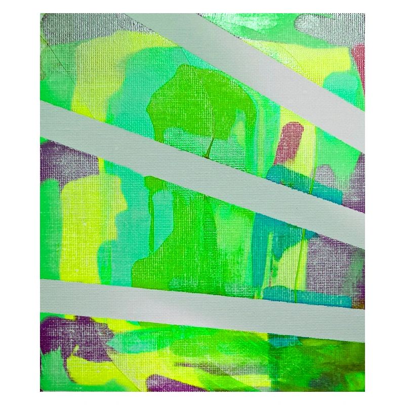 Neon Kaleido Abstract